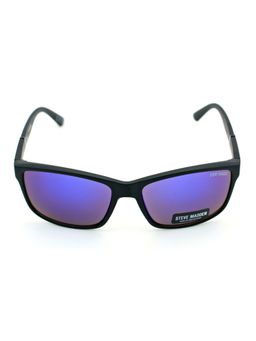 Steve Madden - Men Blue UV Protected Lens Polycarbonate Sunglasses (59)