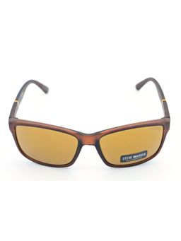 Steve Madden - Men Brown UV Protected Lens Polycarbonate Sunglasses (52)