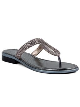 Vanilla Moon - Patterned Metallic Flats