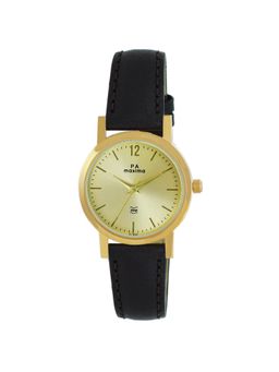 PA Maxima - Attivo Analog Watch for Women in Gold Dial Color