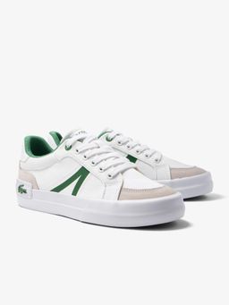 Lacoste - Juniors L004 Textile Sneakers White