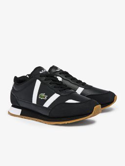 Lacoste - Juniors Partner Synthetic Sneakers Black