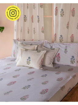 House of Ekam - Noor Bedsheet with Pillow Cover