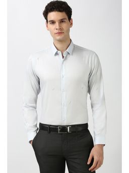 Peter England - Men Blue Slim Fit Formal Shirt