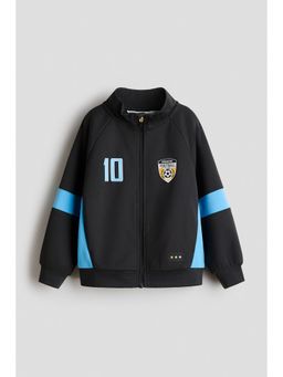 H&M - Unisex Black Football Jacket