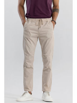 Snitch - Starkie Beige Casual Trouser