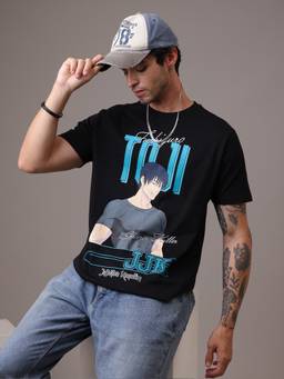 Free Authority - Official Jujutsu Kaisen Fushiguro Toji Anime Men's Relaxed Fit T-Shirt
