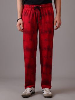 Free Authority - Official Marvel Comics Spider-Man Printed Men's Cotton Straight Joggers