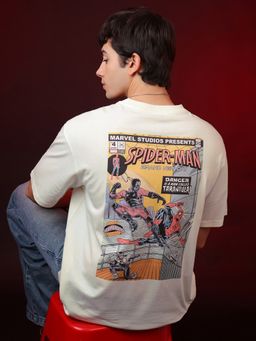 Free Authority - Official Marvel Spider-Man Brand New Day Men's Oversized Fit T-Shirt