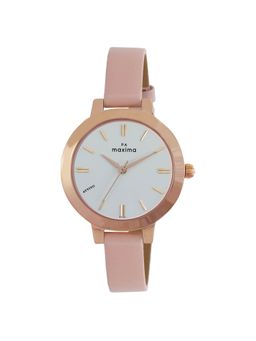 PA Maxima - Attivo Analog Watch for Women in White Dial Color