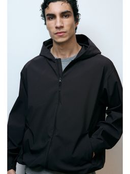 H&M - Men Black Sports Jacket With Stormmove