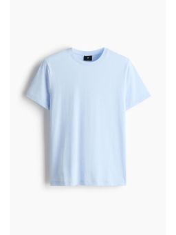 H&M - Men Blue Slim Fit T-Shirt