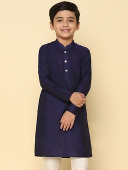 KISAH - Boy Navy Blue Kurta