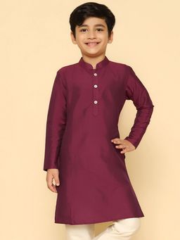 KISAH - Boy Purple Kurta