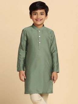 KISAH - Boys Green Kurta