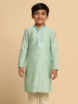 KISAH - Boys Aqua Green Kurta