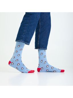 Mint & Oak - Happy Feet Crew Length Socks for Men