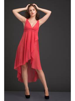 Private Lives - Classic Hollywood Chiffon and Lace Babydoll