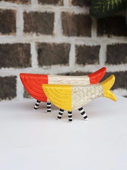 Freedom Tree - Walking Fish Animal Figurine (Pack of 2)