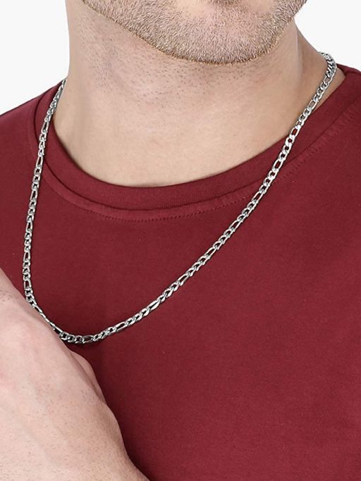 Figaro Chain Men's Stainless Steel Neck Chains Figaro Chain