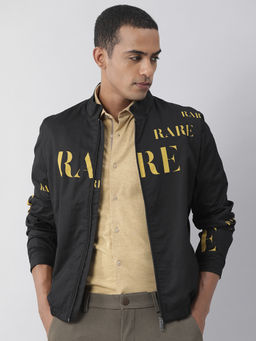 Rare Rabbit - Black Casual Jacket