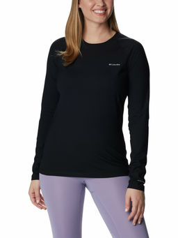 Columbia - Womens Black Omni-Heat Infinity W Knit Long Sleeve Crew Thermal Top