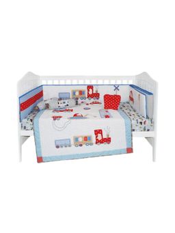 Abracadabra - 6 Piece Cot Bedding Set-Transport