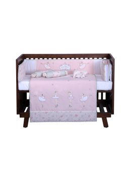 Abracadabra - 6 Piece Cot Bedding Set-Ballerina