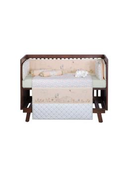 Abracadabra - 6 Piece Cot Bedding Set-Bunny Garden