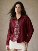 Maroon color option, Currently selected