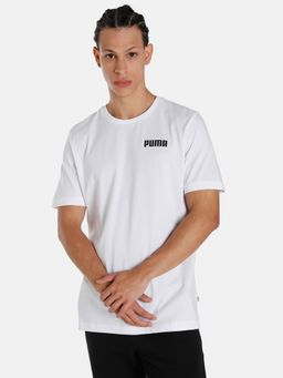 Puma - Celebration Graphic Mens White T-Shirt