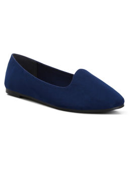 London Rag - Women Casual Flat Ballerinas Navy Blue