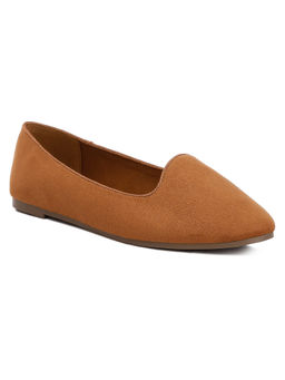 London Rag - Women Casual Flat Ballerinas Tan