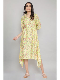 Aurelia - Sweet Green Gathered Dress