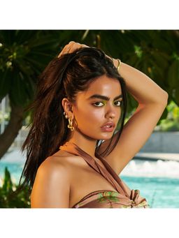 She Ela Jewel - Freeform Gold Hoops