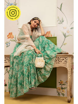 Roze - Sara Lehenga (set Of 3)