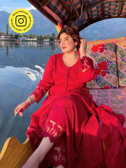 Roze - Mahjabeen Red Kurta