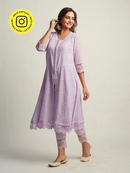 Roze - Mahjabeen Lilac Kurta