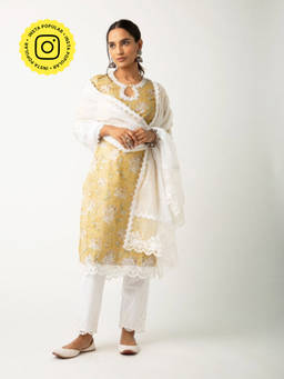 Roze - Luna Kurta (Set of 3)