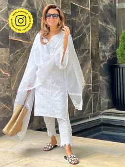 Roze - Firosa Kurta (Set of 3)