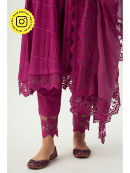 Roze - Mahjabeen Magenta Pants