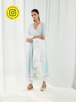 Roze - Aria White Dupatta
