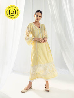 Roze - Celeste Yellow Kurta