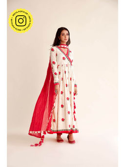Roze - Jashn Chanderi Angarkha (Set of 3)