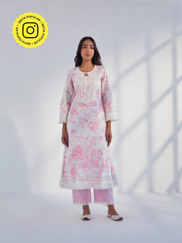 Roze - Raya Pink Kurta