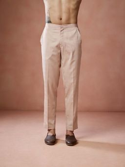 KISAH - Pink Solid Regular Fit Pant