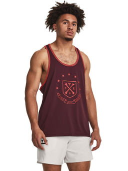 Under Armour - Burgundy Project Rock Gym Tank