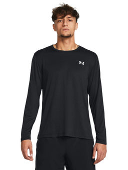 Under Armour - Black Men'S Launch Full Sleeve T-Shirt