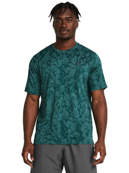 Under Armour - Green Men'S Tech Vent Geode Short Sleeve T-Shirt