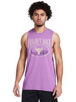 Under Armour - Purple Men'S Project Rock Balance Tank